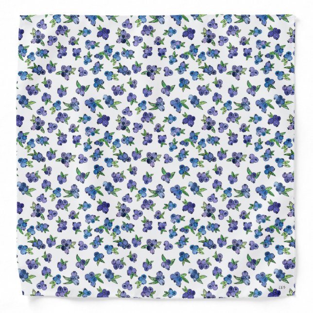 Blueberry Bandana (Front)