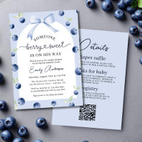 Blueberry Berry Sweet All in One Boy Baby Shower