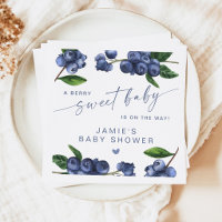 Blueberry Berry Sweet Baby Baby Shower