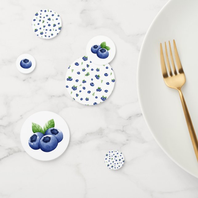 Blueberry Birthday Confetti (Group)