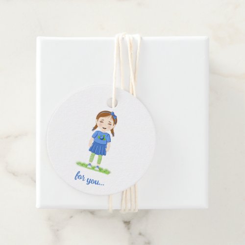 Blueberry Birthday  Favor Tags