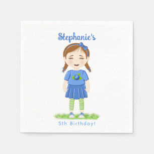 Blueberry Birthday Napkins