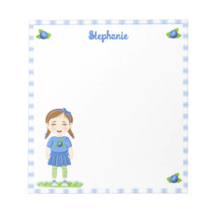 Blueberry Birthday  Notepad