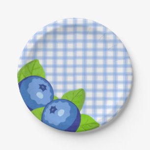 Blueberry Birthday  Paper Plates