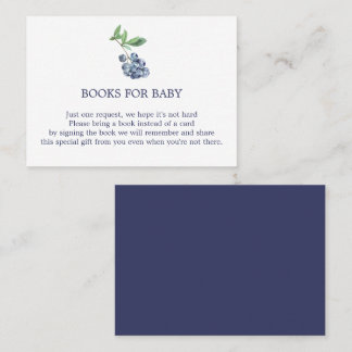 Blueberry Books for Baby Enclosure Card