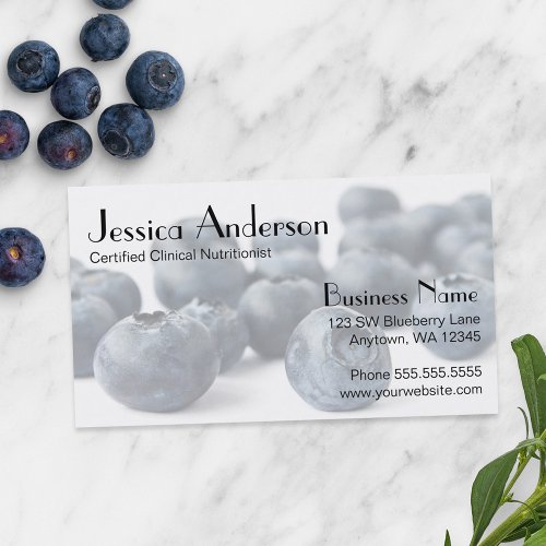 Blueberry Bunch Business Card Templates
