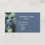 Blueberry  Business Card at Zazzle