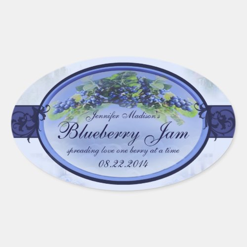 Blueberry cannning label 3a