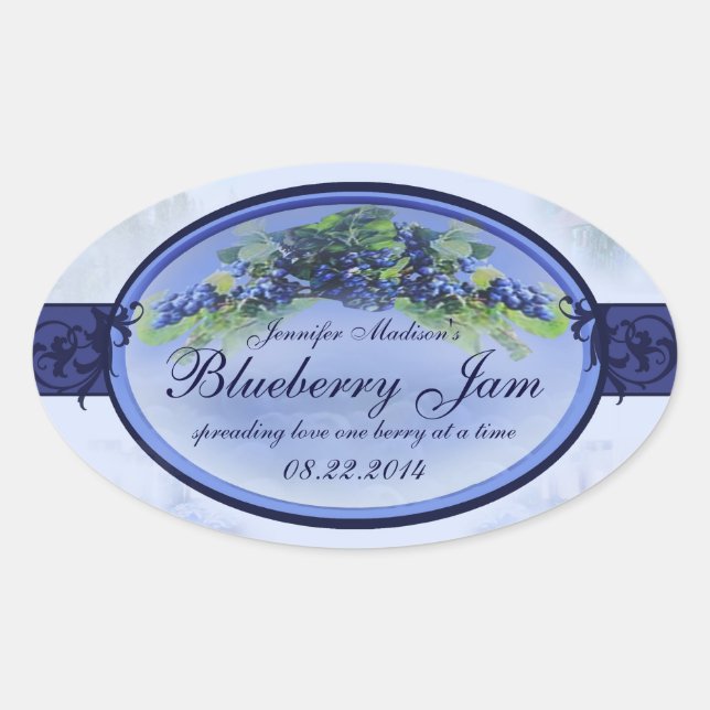 Blueberry cannning label 3a (Front)