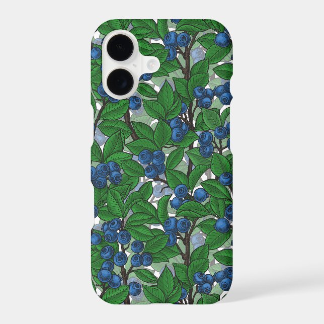 Blueberry Case-Mate iPhone Case (Back)