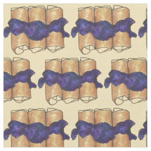 Blueberry Cheese Blintz Blintzes Jewish Deli Food Fabric