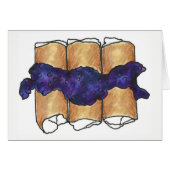 Blueberry Cheese Blintzes Jewish Deli Cuisine Food (Front Horizontal)