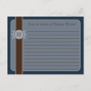 Blueberry Classic Harvest Recipe Cards