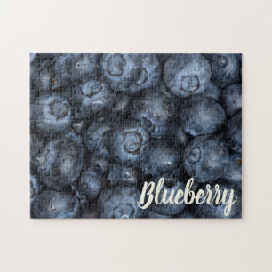 Blueberry Close Up Detail for Vegans Jigsaw Puzzle