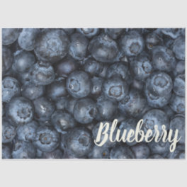 Blueberry Close Up Detail for Vegans Tissue Paper