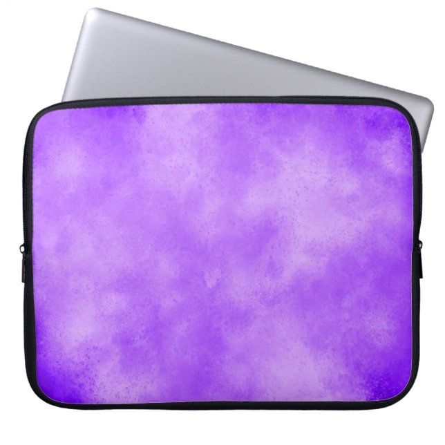 Blueberry Cloud Effect Electronics Bag (Front)