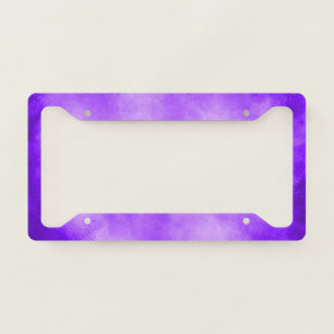 Blueberry Clouds  License Plate Frame