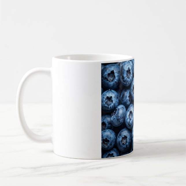 blueberry coffee mug (Left)