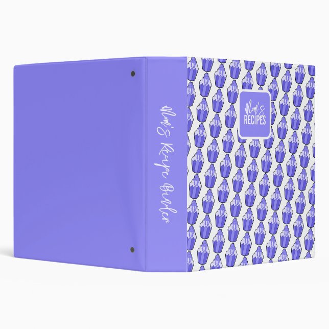 Blueberry Cupcake Binder (Background)