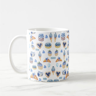 Blueberry Dessert Lover’s Coffee Mug