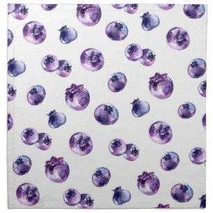 Blueberry Dinner Napkins
