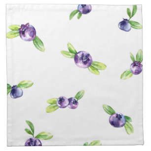 Blueberry Dinner Napkins