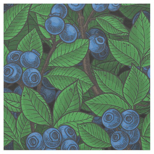 Blueberry Fabric