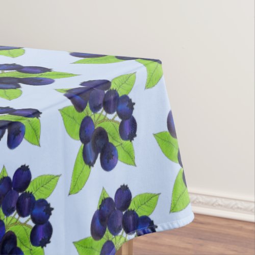 Blueberry Festival Maine Wild Blueberries Fruit Tablecloth