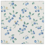 Blueberry Fields Fruity Pattern Fabric