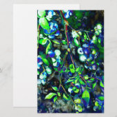 Blueberry - green hue (Front/Back)