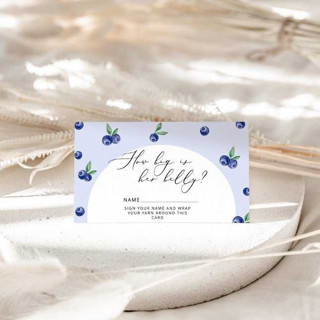 Blueberry how big is mommy's belly enclosure card (Creator Uploaded)