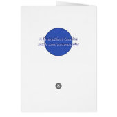 Blueberry Ice Cream Card (Back)