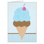 Blueberry Ice Cream Cone (Front)