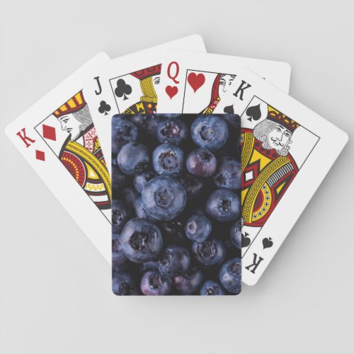 blueberry iPhone case Playing Cards