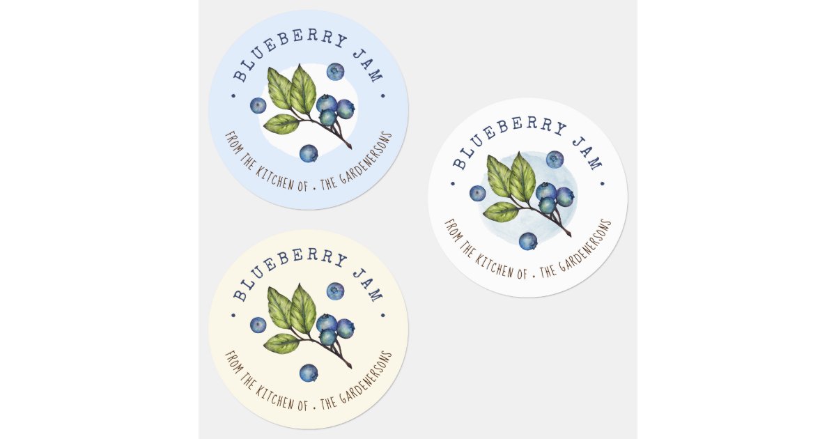 blueberry-jam-labels-zazzle for Free Printable Blueberry Jam Labels Blueberry Jam Labels | Zazzle for Free Printable Blueberry Jam Labels