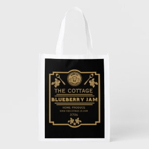 Blueberry Jam Seller Grocery Bag
