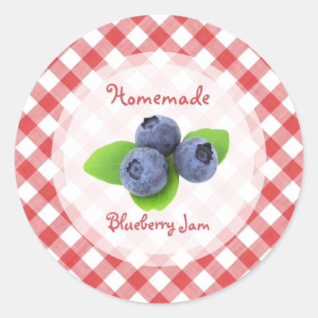 Blueberry Jam sticker (Front)