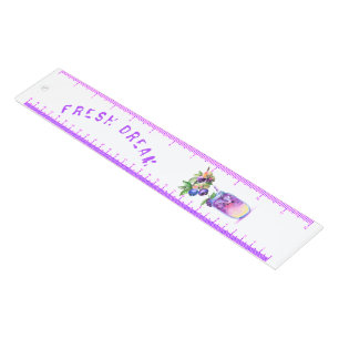 Blueberry Juice Cool Drink Ruler