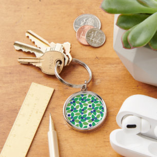 Blueberry. Keychain