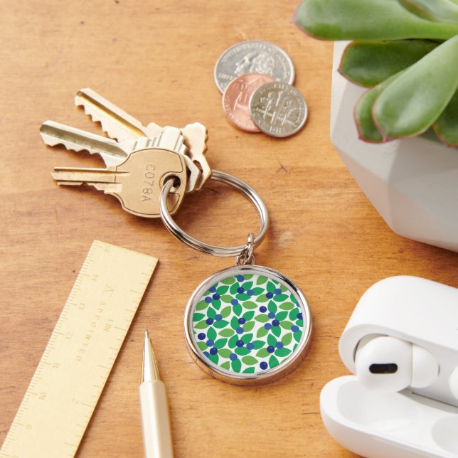 Blueberry. Keychain (Desk)
