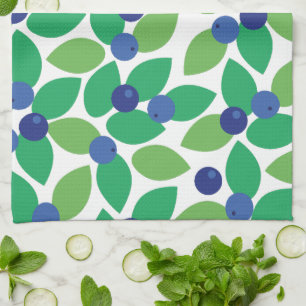 Blueberry. Kitchen Towel