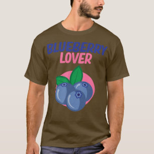 Blueberry Lover Cute Blueberries Eater Berry Graph T-Shirt