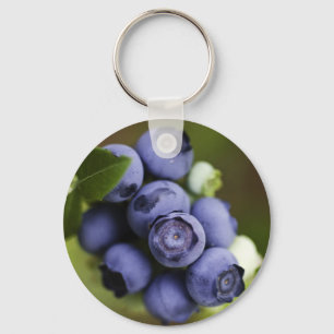 blueberry lover keychain