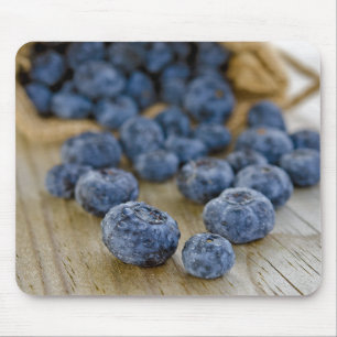 Blueberry Macro Mouse Pad