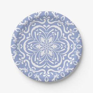 Blueberry Mandala Paper Plates