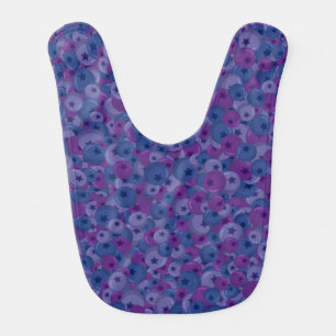 Blueberry Medley Baby Bib