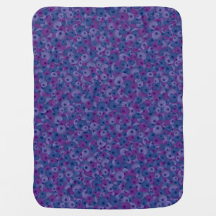 Blueberry Medley Baby Blanket