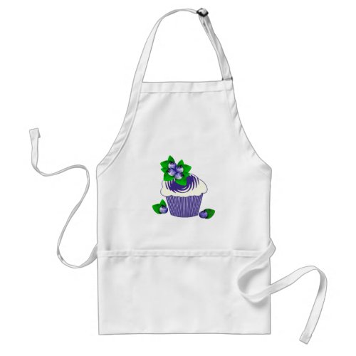 Blueberry Muffin  Adult Apron