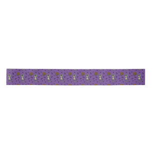 Blueberry Muffin Bloop Cat Custom  Satin Ribbon