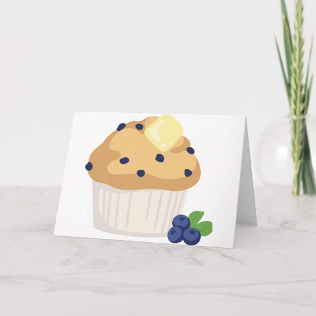 Blueberry Muffin Card (Front)